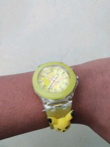 Pikachu Yellow Watch