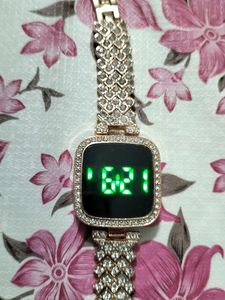 New Led Diamond Watch