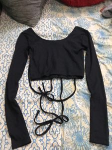 Tie Up Crop Top