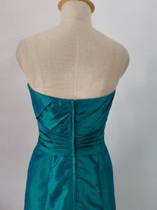 Elegant Teal Evening Gown