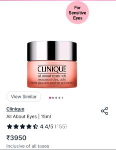 Original Clinique Under Eye Cream