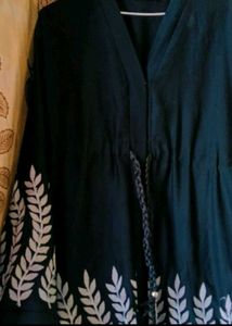 Elegant Embroidered Abaya