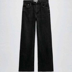 ZARA WIDE LEG DENIM