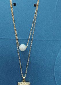 Layered Pearl Necklace