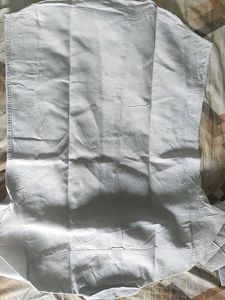 Crisp White Button-Down Shirt