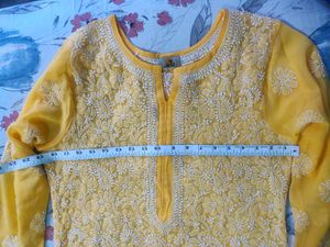 Ada Chickenkari Kurta💛