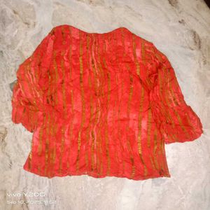 Red Colored Top