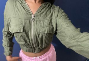 Hoodie Croptop