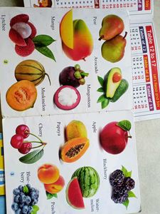Knowledge Tree Books Class 2 &amp; Table, Fruits Book