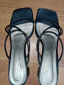 Black Heels Used 2 Times Only