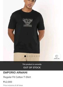 EMPORIO ARMANI MEN&#39;S TSHIRT