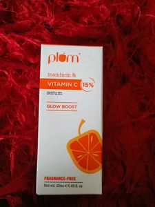 Plum Mandarin & 15% Vitamin C Face Serum