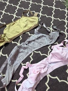 pack of 3 branded bras