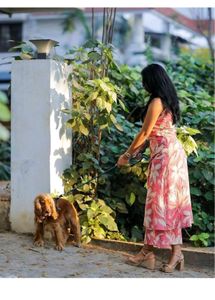 🌸 Pretty in Pink: Floral Kurta &amp; Straight Pant Se