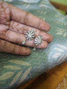 New AD Zirconia Earrings
