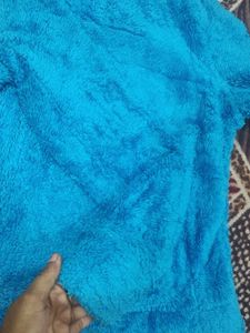 Cozy Blue Fleece Pullover