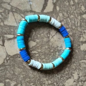 Blue Beaded Bracelet