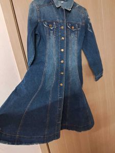 Blue Denim Dress👗