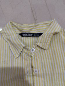 Striped Yellow Shirt