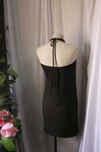 Little Black Halter Dress