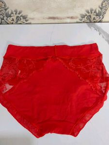 Red Lace Briefs