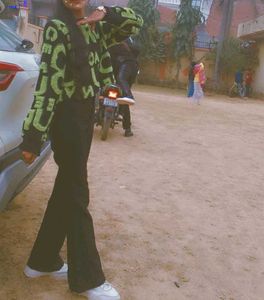 Stylish Graphic Print sweater