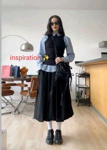 free shipping Elegant Black Skirt