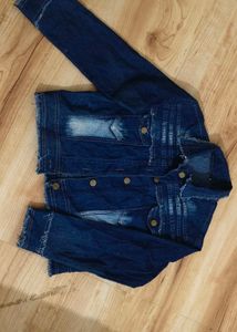 Distressed Denim Jacket