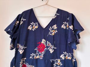 Floral Print Maxi Dress