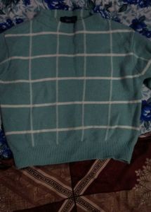 Sky Blue Woollen Sweater