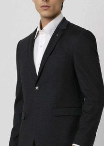Men's Dark Grey Blazer