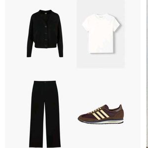 Black Flared Pants