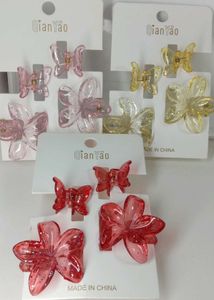 Cute Flower Hair Clips