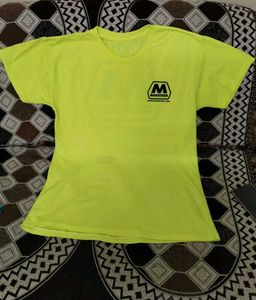 Marathon T-Shirt Neon Yellow