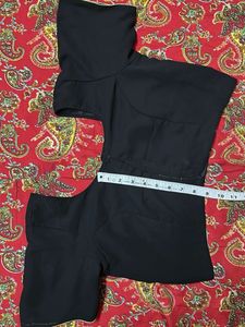 Embroidered Black Blouse