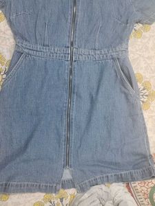 Vintage Denim Mini Dress