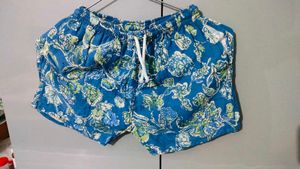 Floral Print Shorts
