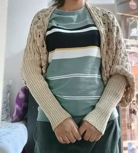 Crochet Knit Shrug