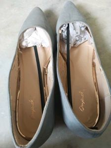 Qupid Grey Heels Size 7 For Women