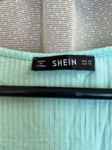Ribbed Shein Top