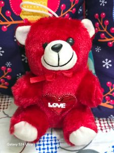 Red Teddy Bear Plush Toy