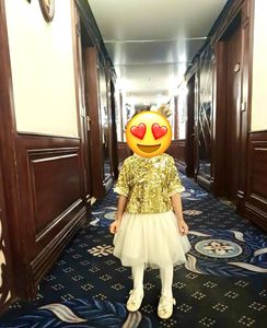 Premium Gold Sequin Dress