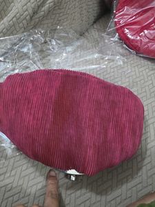 Pink Potli Clutch With Pearl Handle Big Size
