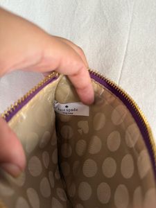 Kate Spade Purple Pouch