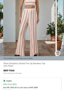 Chic Striped Co-ord Set