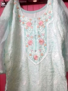 Kurta Set Embroidery Work