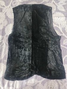 Vintage Velvet Vest