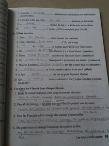 Entre Jeunes 1 French Book Grade 9