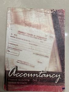 NCERT ACCOUNTANCY CLASS 11th (both part 1 and 2)