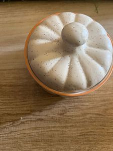 Pumpkin Spice Ceramic Jar